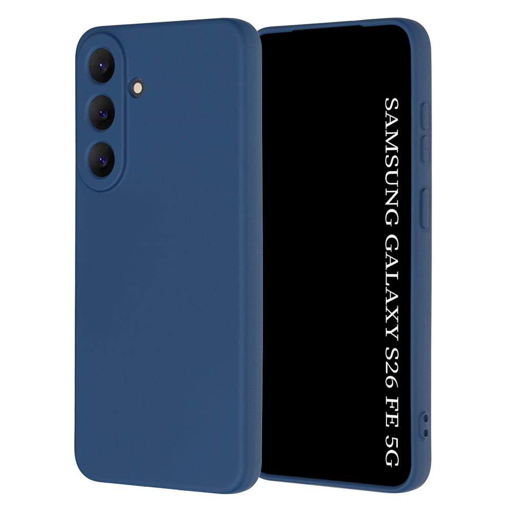 Techsuit Custodia per Samsung Galaxy S26 FE / S25 FE, Techsuit, SoftFlex, Blu Navy