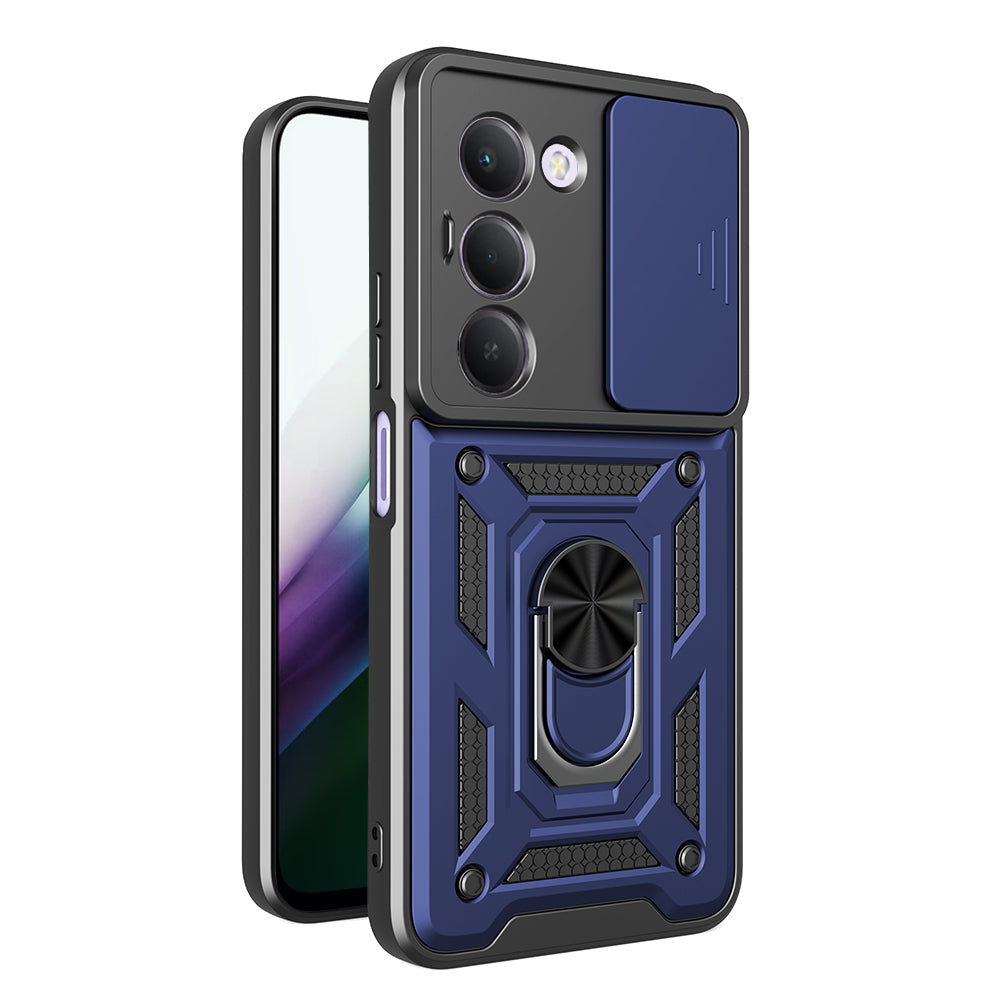 Custodia per Xiaomi Redmi 15 5G / 15 4G, Techsuit, CamShield, Blu