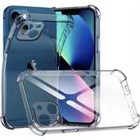 Custodia per Apple iPhone 13 mini, Techsuit, Shockproof Clear, Trasparente — 3