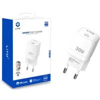 Caricabatterie Retea Lito LC11, 30W, 3A, 1 x USB-C, Bianco — 3