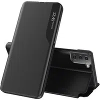 Custodia per Samsung Galaxy S21 FE 5G G990, Techsuit, eFold, Nera — 3