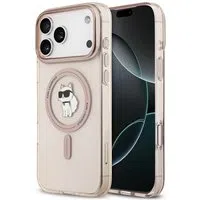 Custodia MagSafe per Apple iPhone 17 Pro Max, Karl Lagerfeld, IML Choupette, Rosa — 3