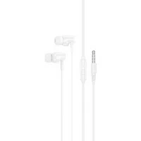 Handsfree 3.5mm HOCO M112, Bianco — 3