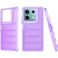 Custodia per Xiaomi Redmi Note 13 5G, Techsuit, Wave Shield, Viola — 3