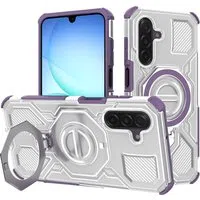 Custodia per Samsung Galaxy A17 4G / A17 5G, Techsuit, Carbon Shield Pro, Viola — 3