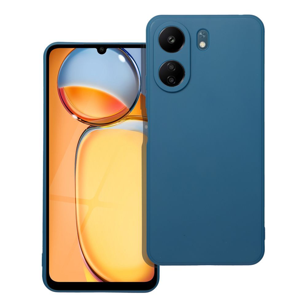 GSMnet Custodia per Xiaomi Poco C65 / Redmi 13C, OEM, Opaca, Blu