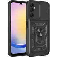 Custodia per Samsung Galaxy A17 5G, Techsuit, CamShield, Nera — 3