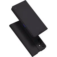 Custodia per Samsung Galaxy A15 5G A156 / A15 A155, Techsuit, Magskin Book, Nera