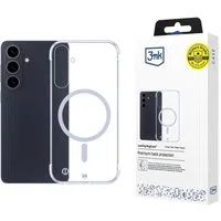 Custodia MagSafe per Samsung Galaxy S26 Plus S947, 3MK, Solo 20g, Trasparente — 3