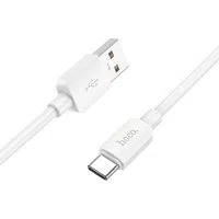 Cavo Dati e Ricarica USB-A - USB-C HOCO X96, 27W, 1m, Bianco — 3