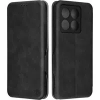 Custodia per Xiaomi 14T, Techsuit, Safe Wallet Plus, Nera — 3
