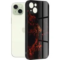 Custodia per Apple iPhone 15 Plus, Techsuit, Glaze, Rossa — 3