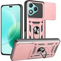 Custodia per Honor 400 Lite, Techsuit, CamShield, Rosa — 3