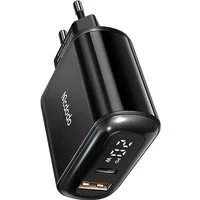 Caricabatterie Rete McDodo CH-7170 Chocolate Display, 20W, 3A, 1 x USB-A - 1 x USB-C, Nero — 3