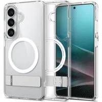 Custodia MagSafe per Samsung Galaxy S26 S942, Spigen, Ultra Hybrid S, Trasparente Bianca ACS11061 — 3