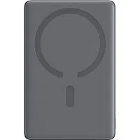 Batteria Esterna Wireless Joyroom JR-PBM08, 5000mAh, 20W, PD + FQI, 1 x QI - 1 x USB-C, Grigio — 3