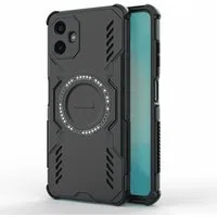 Custodia MagSafe per Samsung Galaxy A06 A065, Techsuit, ArmorMag, Nera — 3