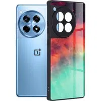 Custodia per OnePlus 12R, Techsuit, Glaze, Turchese — 3