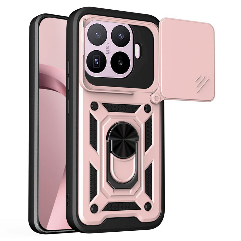 Techsuit Custodia per Xiaomi 17T, Techsuit, CamShield, Rosa Dorato