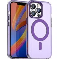 Custodia MagSafe per Apple iPhone 13 Pro, Techsuit, CandyCase, Viola — 3