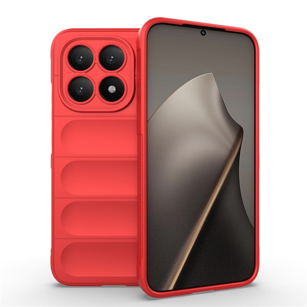 Techsuit Custodia per Xiaomi 15T, Techsuit, Magic Shield, Rossa