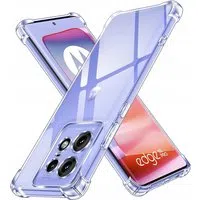 Custodia per Motorola Edge 50 Pro, Techsuit, Shockproof Clear, Trasparente — 3