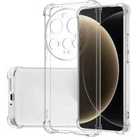 Custodia per Xiaomi 15 Ultra, Techsuit, Shockproof Clear, Trasparente — 3