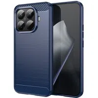 Custodia per Xiaomi 15T Pro, Techsuit, Carbonio, Blu — 3
