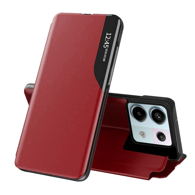 Custodia per Xiaomi Poco X6 / Note 13 Pro 5G, Techsuit, eFold, Rossa