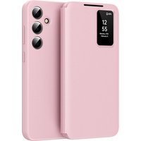 Techsuit Custodia per Samsung Galaxy S26 FE, Techsuit, SmartView, Rosa — 2