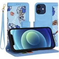 Custodia per Apple iPhone 12 / 12 Pro, Techsuit, FlipCraft, Blu — 3