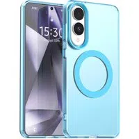 Custodia MagSafe per Samsung Galaxy S25 Edge S937, Techsuit, CandyCase, Blu — 3