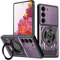 Custodia per Samsung Galaxy S20 FE 2022 G781 / S20 FE 5G G781 / S20 FE G780, Techsuit, RuggedCam, Viola — 3