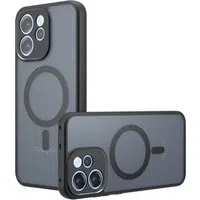 Custodia MagSafe per Oppo Reno15 FS / Reno15 F, Techsuit, PureFrost, Nero Satinato — 3