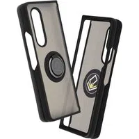 Custodia per Samsung Galaxy Z Fold3 5G F926, Techsuit, Glinth, Nera — 3