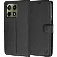 Custodia per Motorola Edge 70 Pro, Techsuit, Leather Folio, Nera — 3