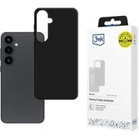 Custodia per Samsung Galaxy S25 S931, 3MK, Nera Opaca — 3
