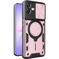 Custodia per Samsung Galaxy A07 4G A075, Techsuit, CamGuard Pro, Rosa — 3