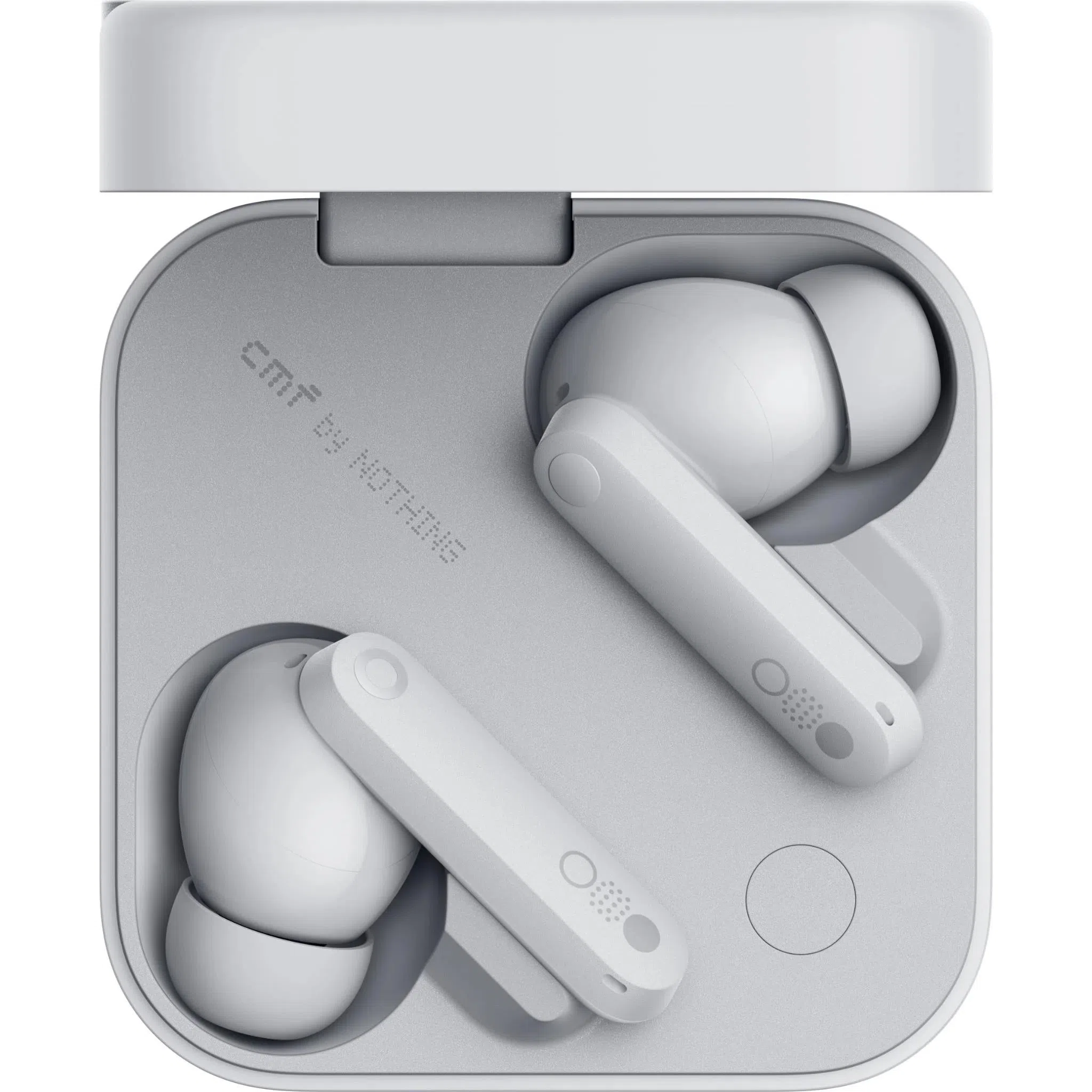 Auricolare Bluetooth CMF by Nothing Buds Pro 2, TWS, ANC, MultiPoint, Grigio Chiaro — 2