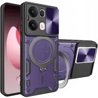 Custodia per Oppo Reno13 Pro, Techsuit, CamGuard Pro, Viola — 3