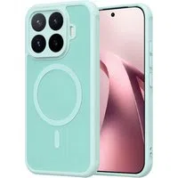 Custodia MagSafe per Xiaomi 17T, Techsuit, HaloFrost II, Verde Chiaro — 3