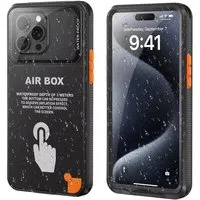 Custodia Universale Waterproof per Telefono max. 6.1 pollici, ShellBox, AirBox, Nera — 3