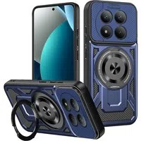 Custodia per Xiaomi Redmi Note 15 Pro 4G, Techsuit, RuggedCam, Blu — 3