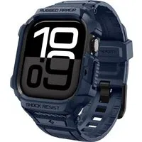 Custodia Spigen Rugged Armor Pro V2 per Apple Watch Series 10 / 11 42mm, Blu Navy ACS10495 — 3