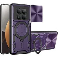 Custodia per Xiaomi Poco M8 Pro / Redmi Note 15 Pro+ 5G, Techsuit, CamGuard Pro, Viola — 3