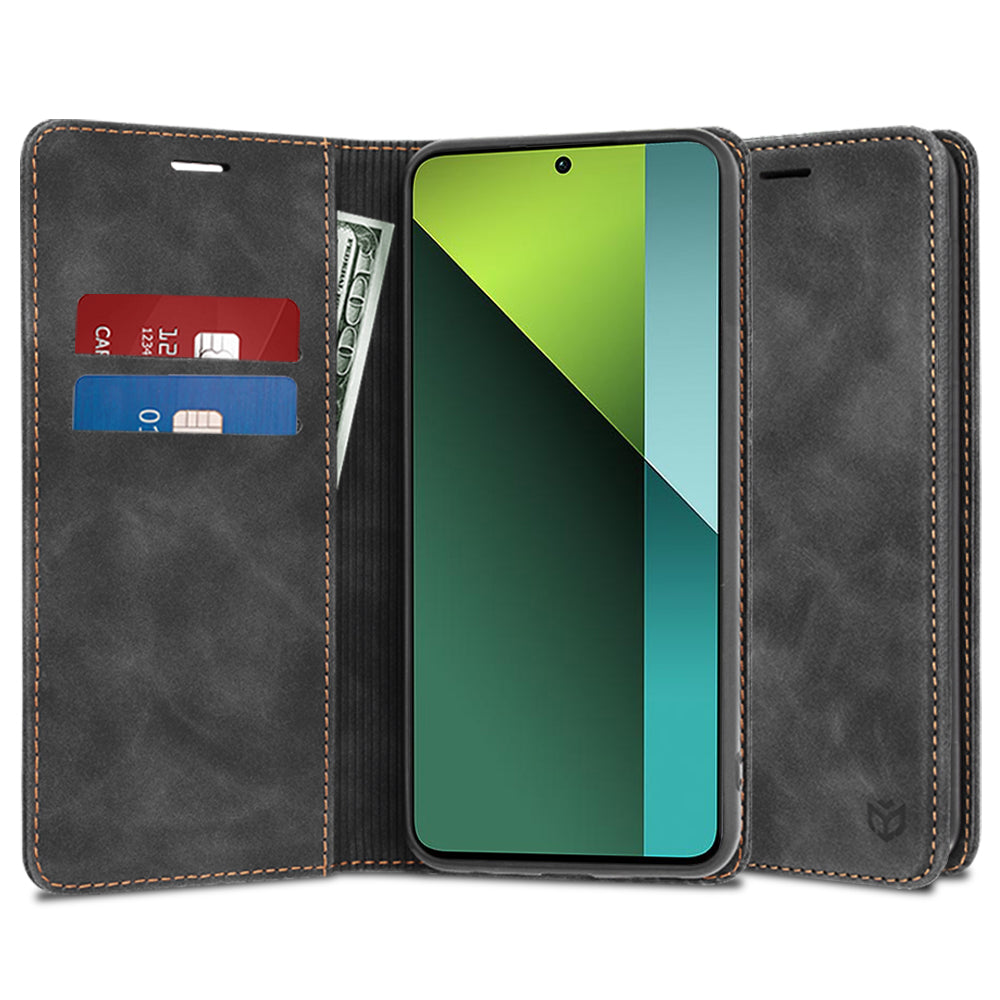 Custodia per Xiaomi Poco X6 / Redmi Note 13 Pro 5G, Techsuit, Confy, Nera