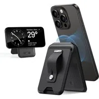 Portafoglio MagSafe, ESR, Findy my Wallet 3C, Nero — 3