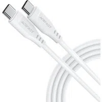 Cavo Dati e Ricarica USB-C - USB-C Acefast C3-03, 60W, 1.2m, Bianco — 3
