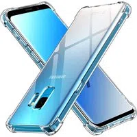 Custodia per Samsung Galaxy S9 G960, Techsuit, Shockproof Clear, Trasparente — 3