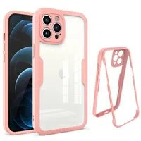 Custodia per Apple iPhone 12 Pro Max, Techsuit, ColorVerse 360, Rosa — 3